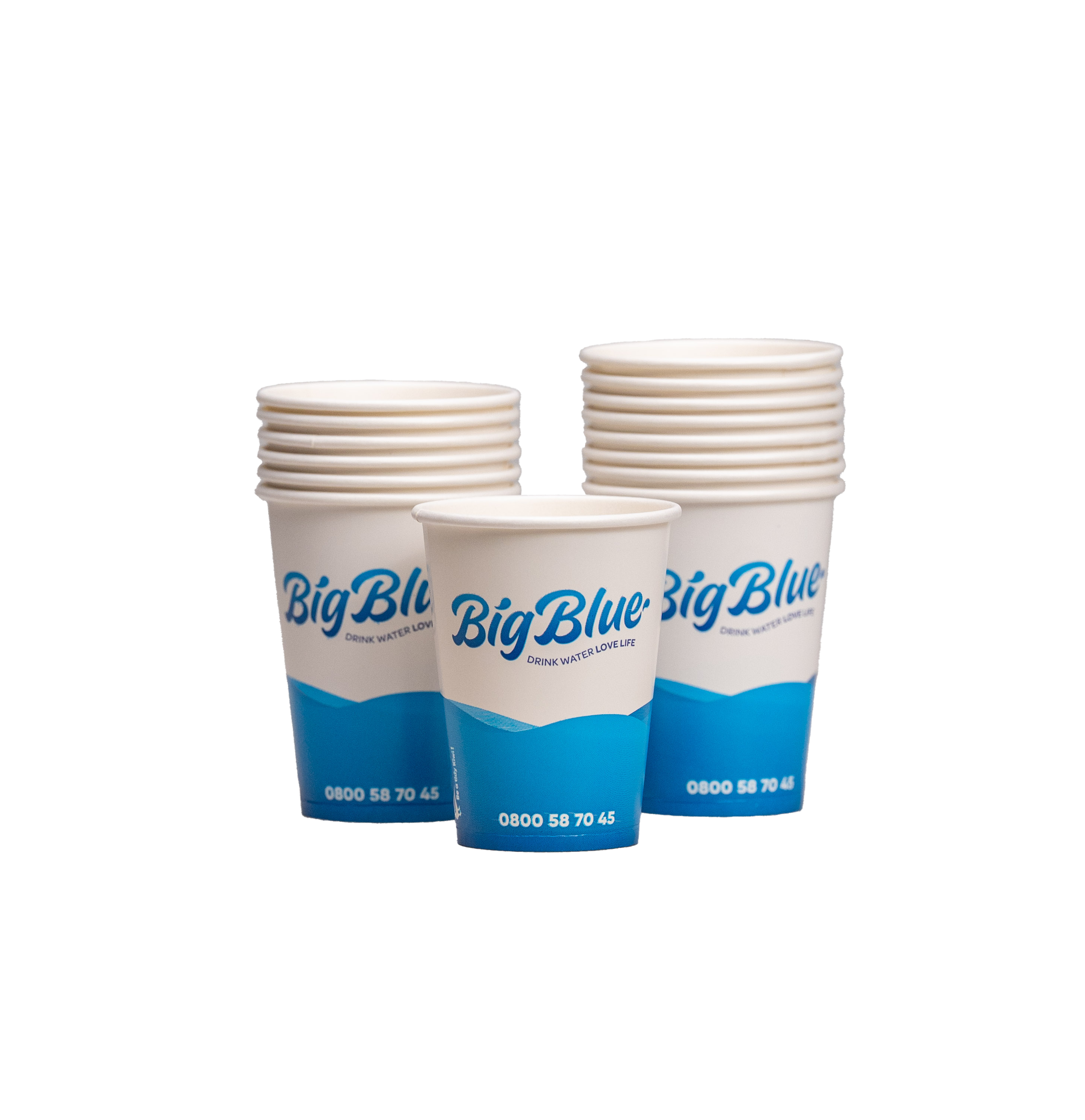 Big Blue Cups